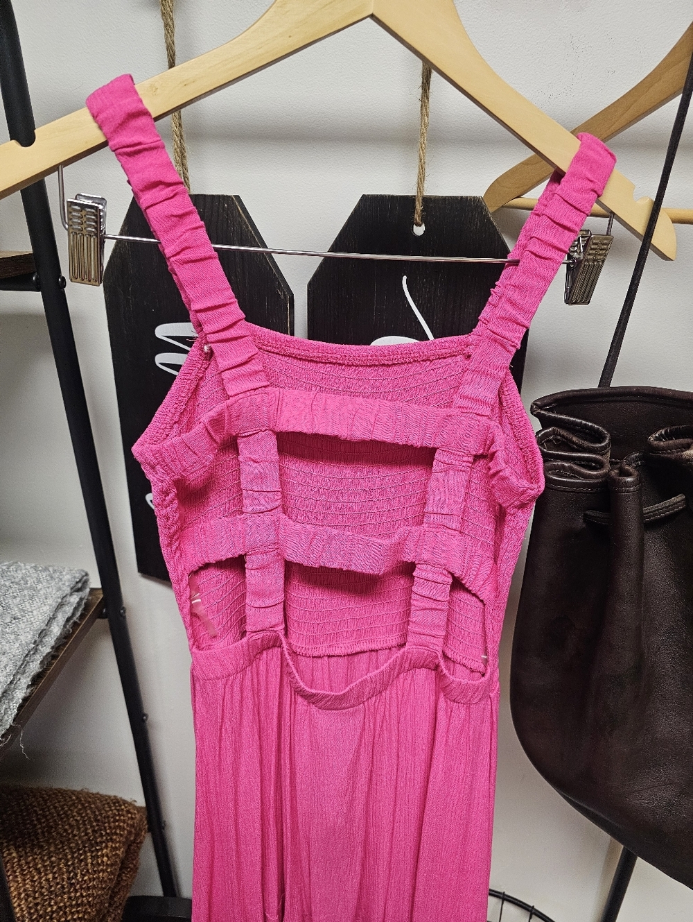 NWT Rue 21 Maxi Sundress with Ruffle Straps - Picture 5 of 6